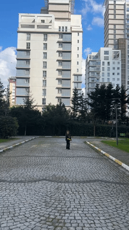 Ordinary afternoon life captured across Esenyurt residential district