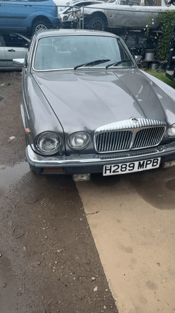Classic Jaguar XJ spotted parked in Great Yarmouth