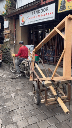 Early morning life documented across Ubud District, Indonesia
