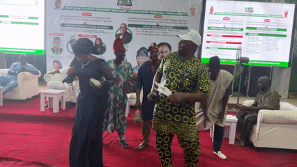 Political event with panel discussions held at Kaduna auditorium