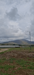 Overcast skies blanket rural Vallecito, Venezuela Sunday evening