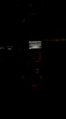 Nighttime car interior footage captured in Blatino, Bulgaria