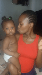 Mother and baby share tender moments in Keffi bedroom