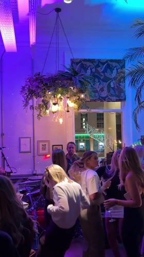 Evening social gathering with live music at Ipswich venue