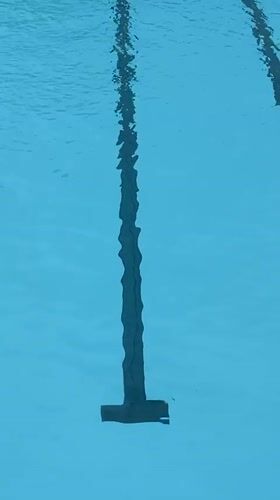 Morning poolside service routine documented at Kathu resort venue