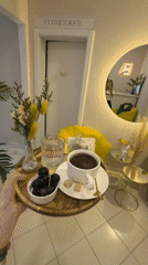 Morning salon visits and daily life captured in Budva