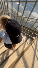 Morning activity documented at Sochi pedestrian bridge