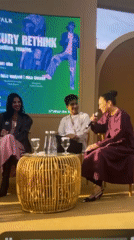Panel discussion held in Dubai with multiple speakers