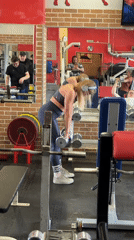 Woman performs morning workout routine in Saint Petersburg