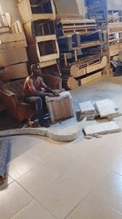Indoor renovation work underway in Abuja residential space