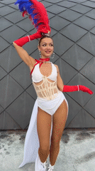 Cabaret costume shoot across two Ko Samui locations