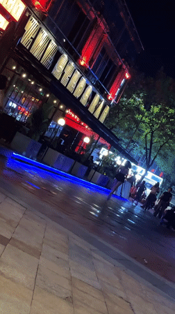 Evening nightlife activity documented across Chongqing High-tech Zone entertainment district