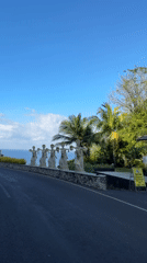 Late-night scenic views captured around Kuta Selatan coastal area