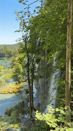 Waterfalls, turquoise lakes, and boardwalks at Plitvice