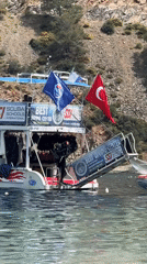 Morning diving and kayaking activities documented in Fethiye waters