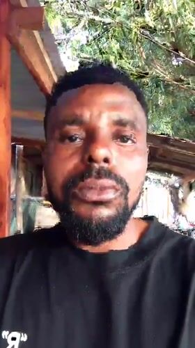 Selfie clips of someone speaking to camera in Gboko, Nigeria