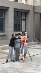 Surveying team conducts fieldwork in Jiangjin, China