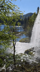 Waterfall documented at Plitvice Lakes National Park, Croatia