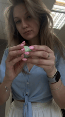 Woman spotted at beauty locations in Izhevsk, Russia