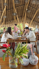 Late-night dining scenes captured at Balinese restaurants in Kuta Selatan