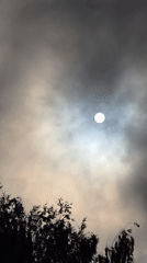 Woman documents early morning routine and sky views in Chaikovsky