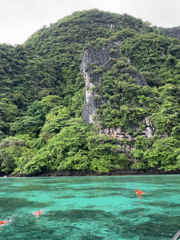 Snorkeling and kayaking around Ao Nang's limestone islands