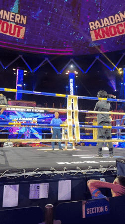 Muay Thai tournament held at Bangkok's Rajadamnern Stadium