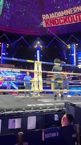 Muay Thai tournament held at Bangkok's Rajadamnern Stadium