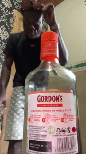 Social gathering with drinks and dancing in Badagry home