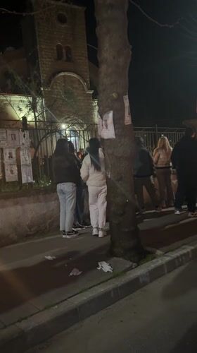 Nighttime candlelight gathering observed in Krumovgrad, Bulgaria