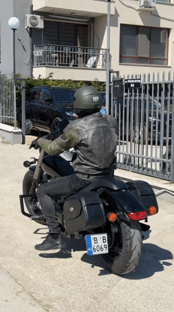 Vehicle breakdown, motorcycle activity recorded in Varna, Bulgaria