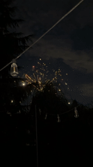 Backyard Fourth of July fireworks light up the night in Kent