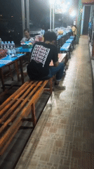 Hanging at a Karawang warung, afternoon into evening