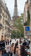 Eiffel Tower area explored from multiple angles, central Paris