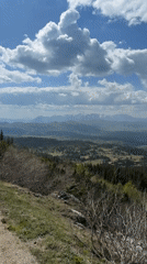 Mountain landscape documented near Bosača, Montenegro