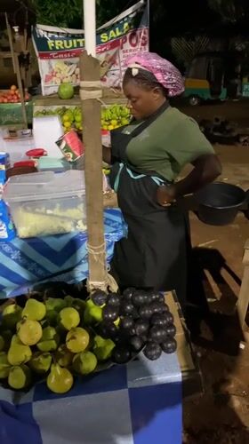 Evening street life documented in Bukuru, Nigeria