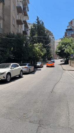 Casual Monday morning in Tbilisi — café, streets, city architecture