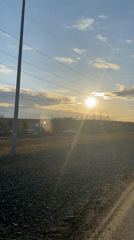 Spring scenes documented in rural Noviy, Russia countryside
