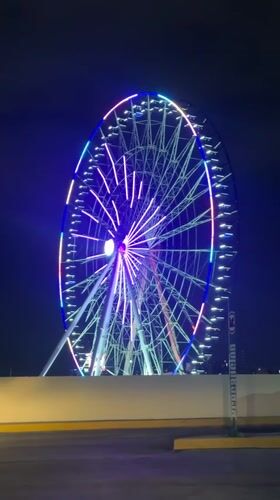 Night out in Puebla: carnival rides, movies, street crepes