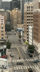 Downtown LA streets and a studio shoot, same afternoon