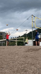 Early morning beach volleyball and shell collecting in Bečići