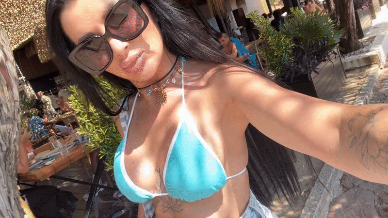 Summer beach day captured at Montenegro's Kamenovo resort
