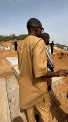 Community funeral ceremony held in Bar Jirgi Summa, Nigeria