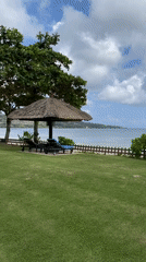 Resort scenes documented in Kuta Selatan, Indonesia early morning