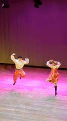 Theatrical performance with ballet and music staged in Cusco
