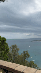 Tourists document scenic Taormina views and streets Sunday afternoon