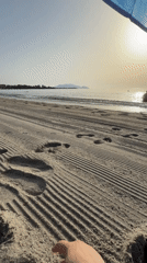 Quiet morning on a Sardinian beach, Olbia