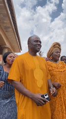 Family celebration with traditional dress and dancing in Kuru Karama