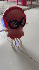 Light-up toy octopus spotted in Pa Khlok, Thailand