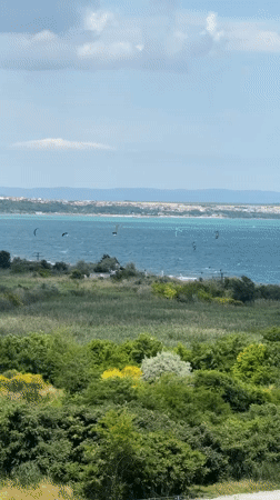 Kitesurfing, sand art, and horses on the Burgas coast